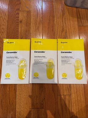 Dr. Jart+ Ceramidin Facial Barrier Sheet Mask x3 NWT NEVER USED